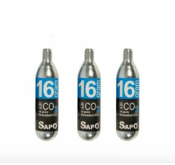 SAPO 3 CARTUCCE CO2 16GR.